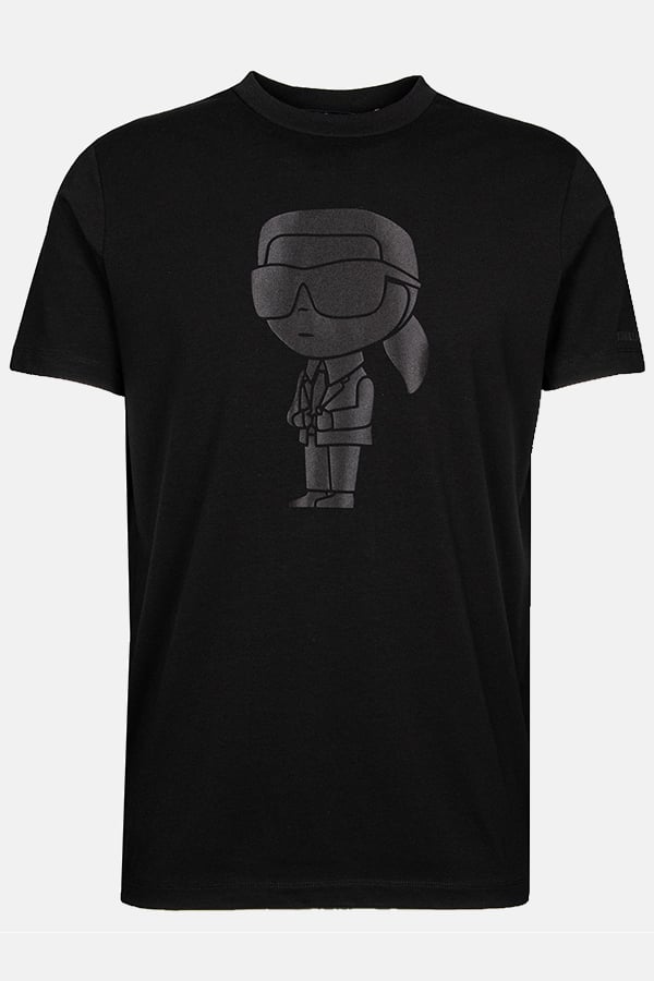 ΜΠΛΟΥΖΑ T-SHIRT KARL LAGERFELD - 990 ΜΑΥΡΟ